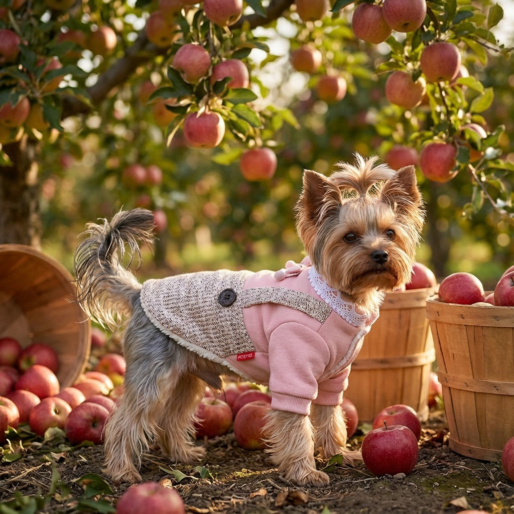 On the Growl Lace Collar Sweater Dress