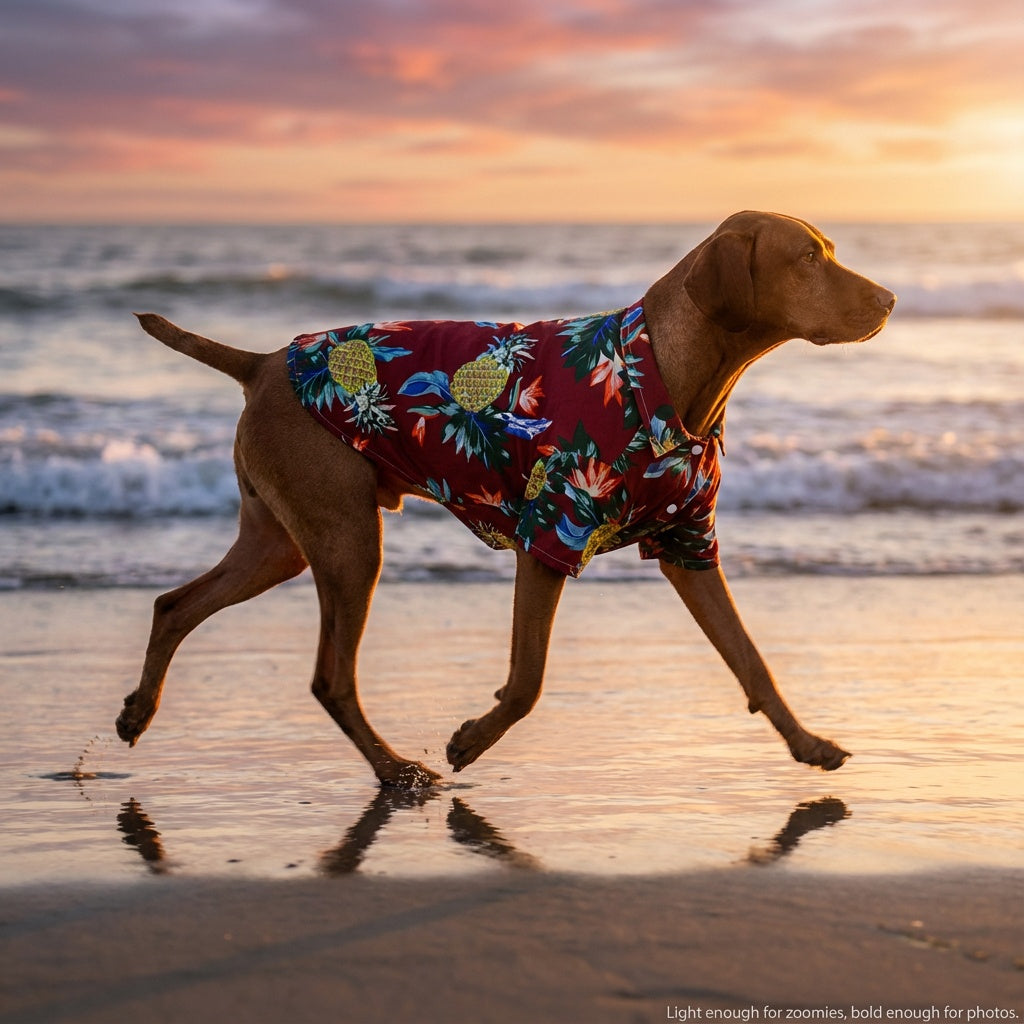 Tropical Hawaiian Pet Shirt
