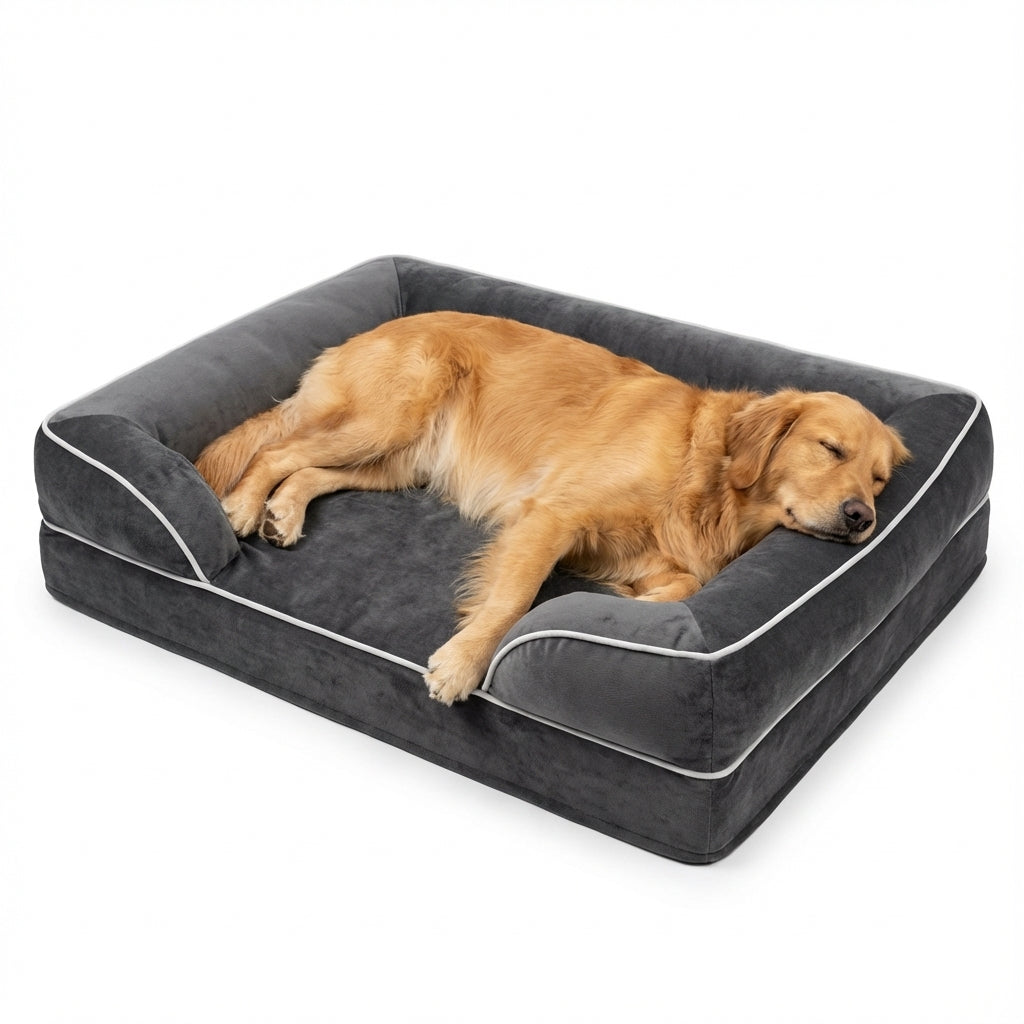 Premium Memory Foam Dog Bed