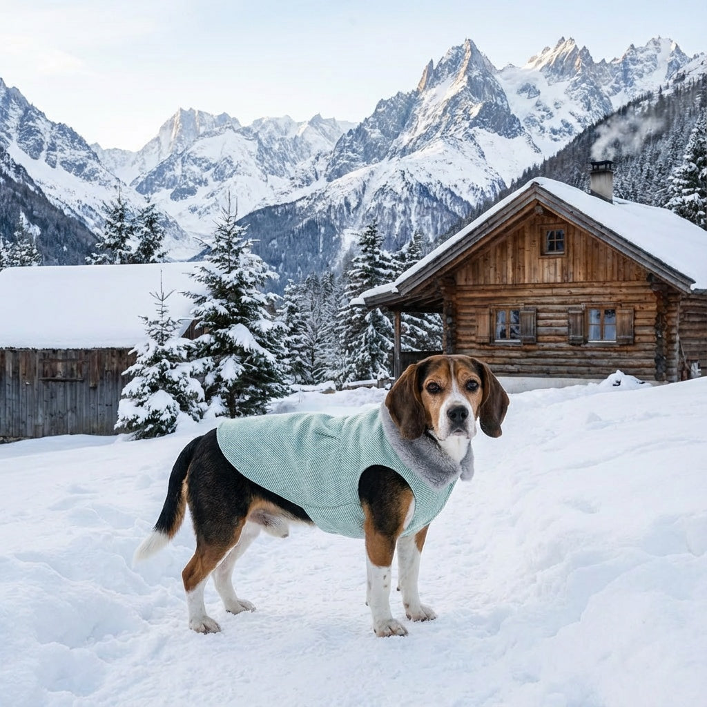 On The Growl Dog Winter Coat