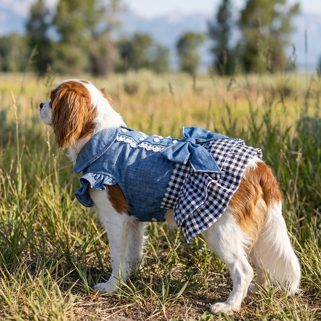 Princess Bow Skirt Teddy Dress