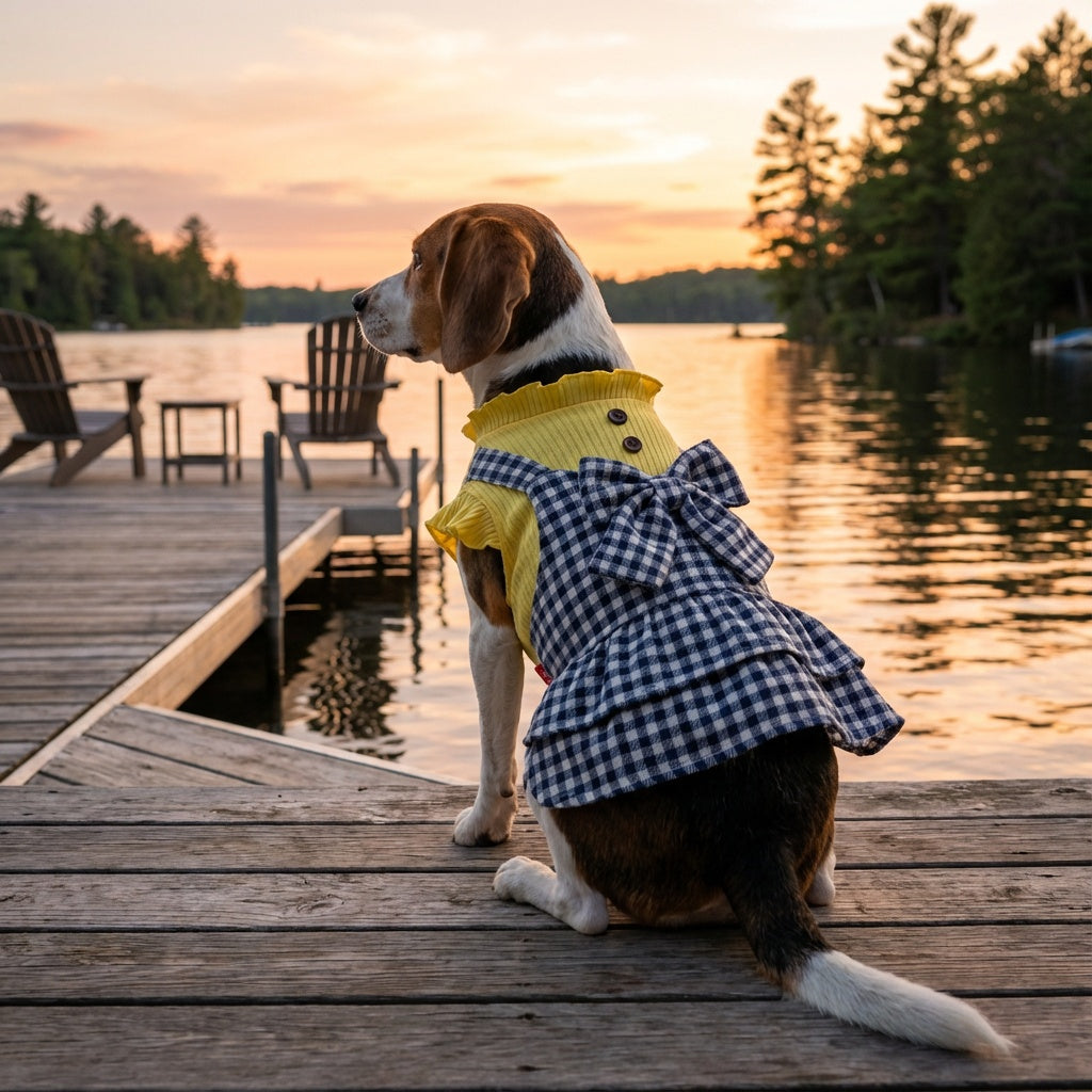Fuzzy Wuzzy Plaid Skirt