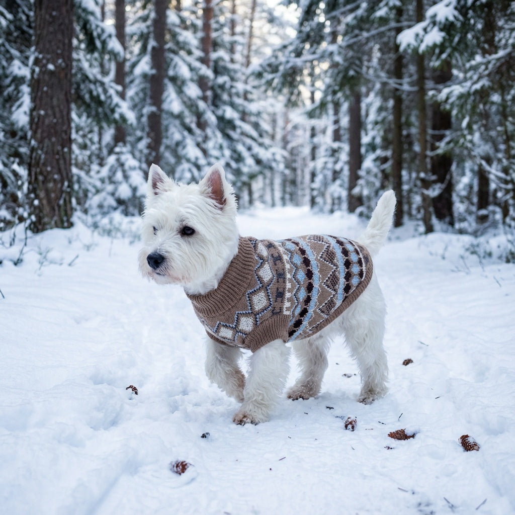 Warm Knit Pet Sweater Vest