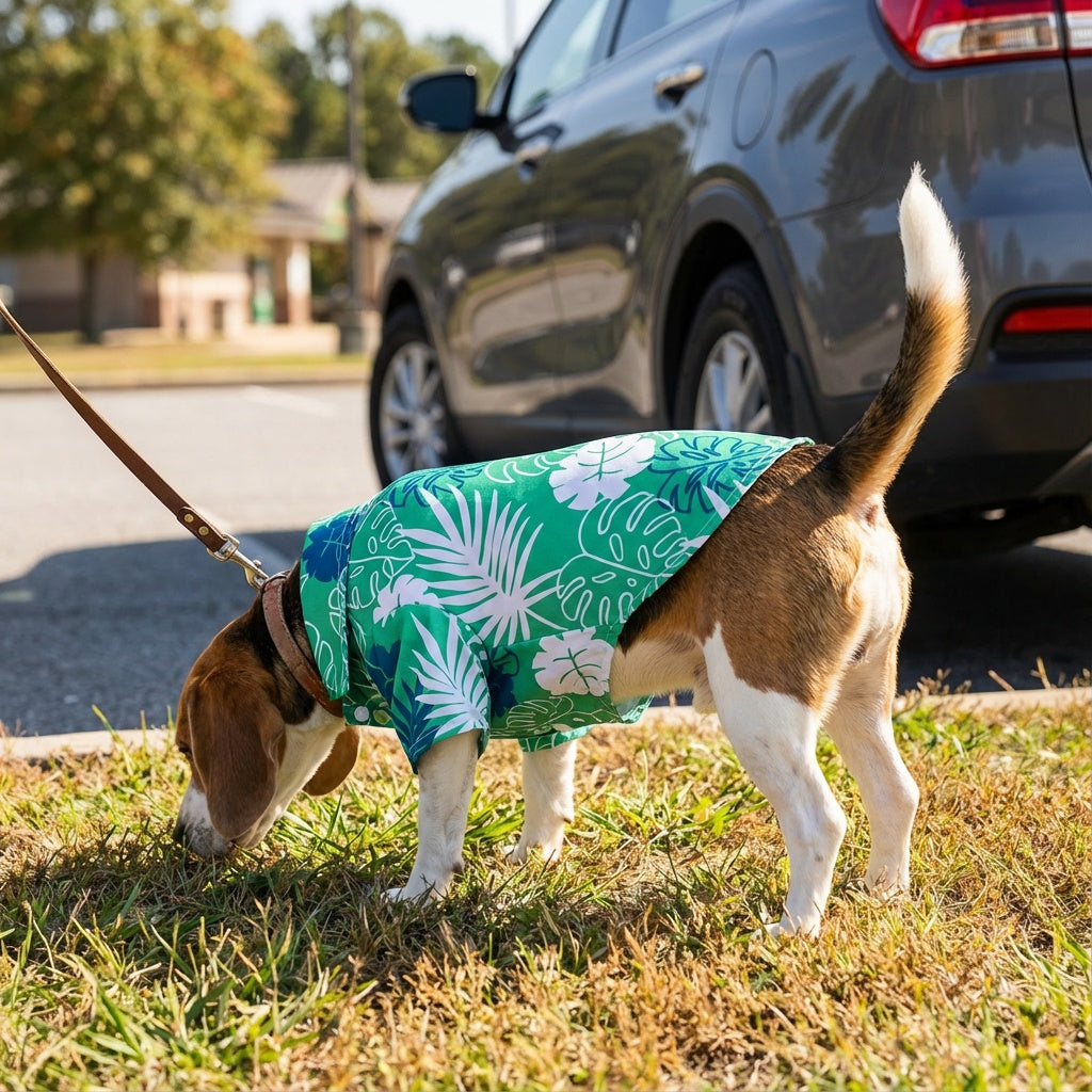 Hawaiian Dog Shirt