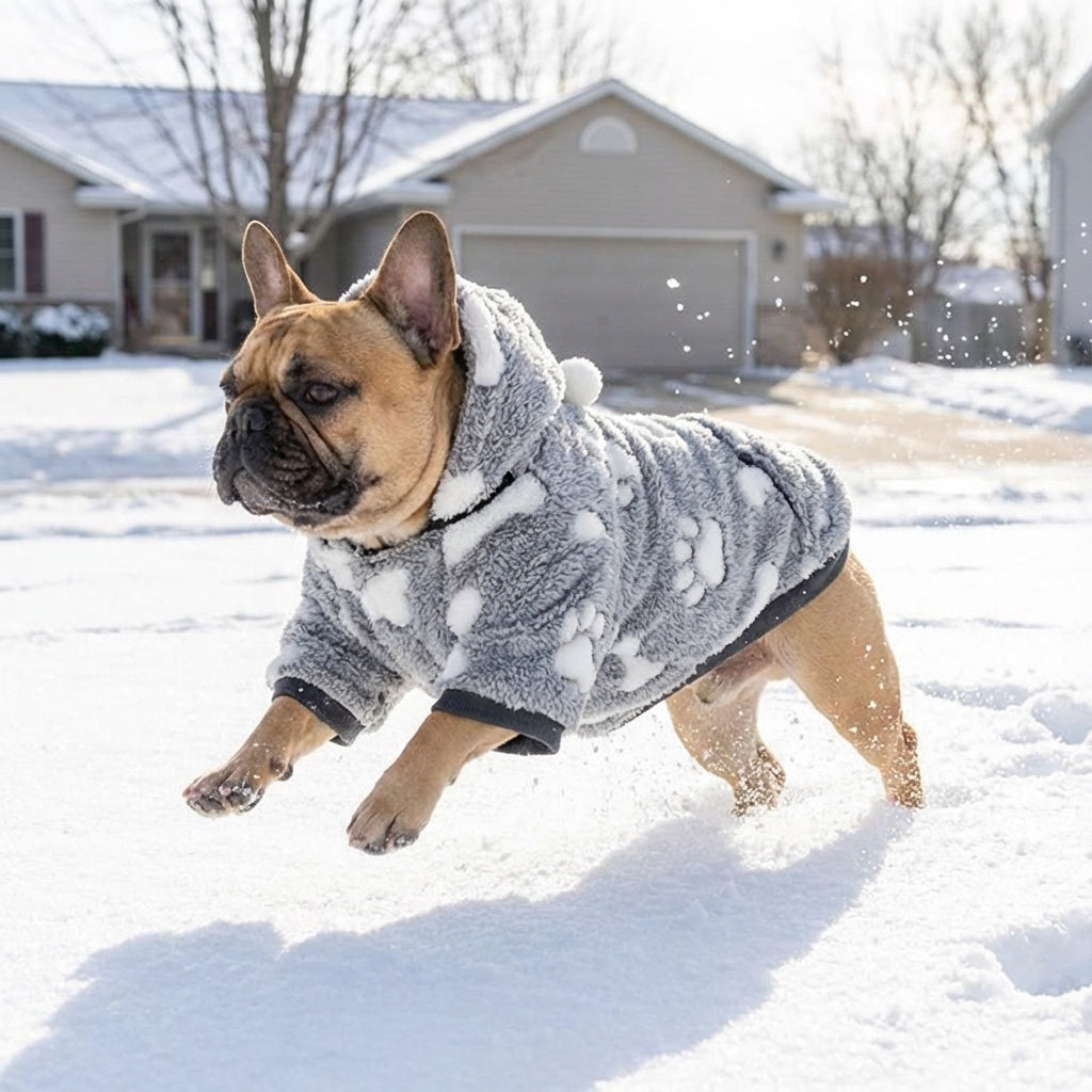 Detachable Double-sided Dog Winter Coat