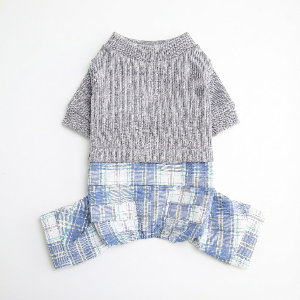 Cozy Plaid Dog Dress