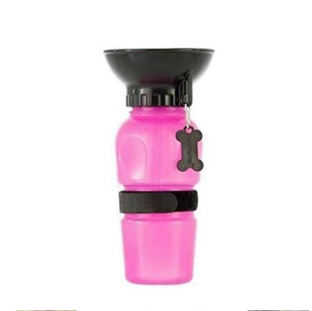 Dogs and Cats Boutique 14 Pink / 1 pcs Outdoor Water Bottles for Dog