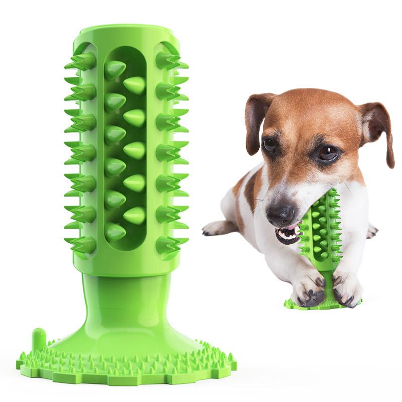 Dogs and Cats Boutique 15 Green Teeth Cleaning Dog Toothbrush