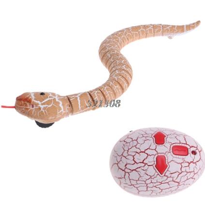 Dogs and Cats Boutique 15 Orange Novelty Remote Control Snake Toy