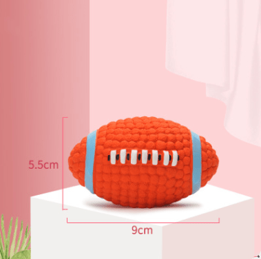 Dogs and Cats Boutique 15 Orange / S Bite-Resistant Dog Teeth Toy Ball