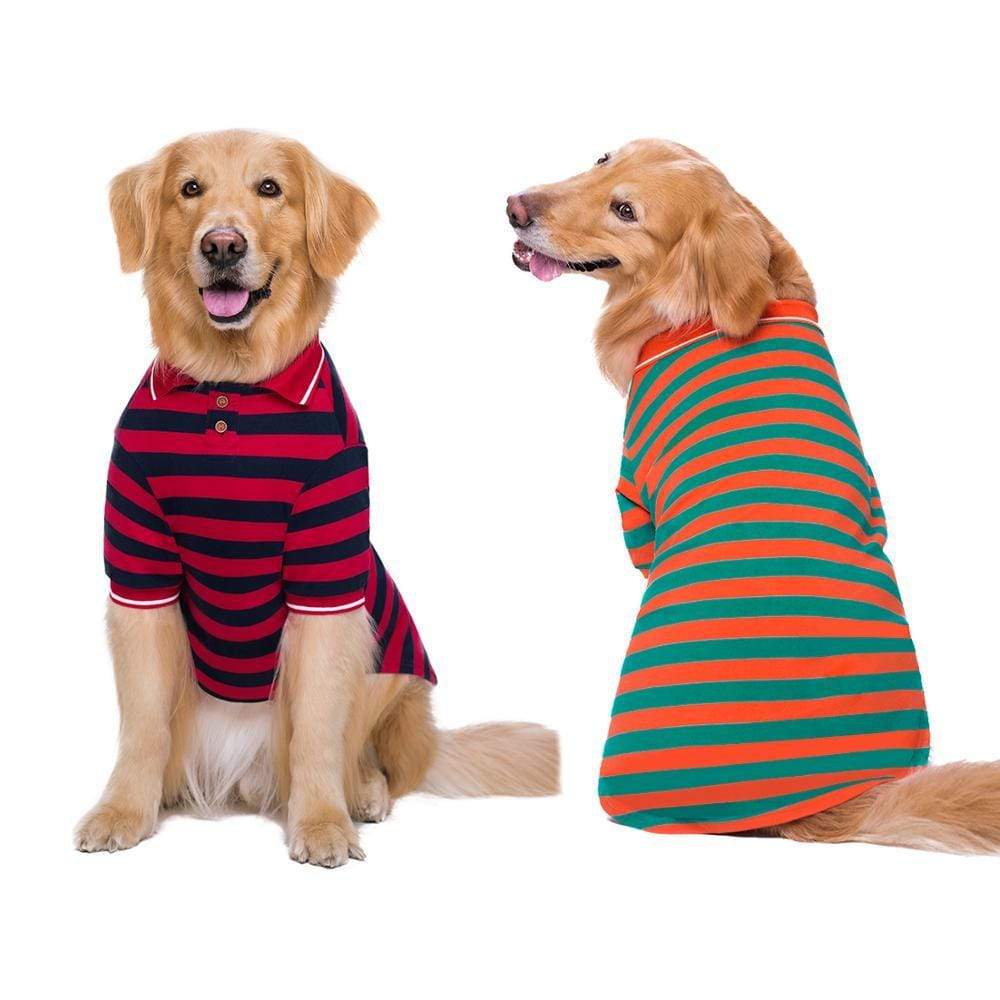 Dogs and Cats Boutique 3 Striped Polo Shirt