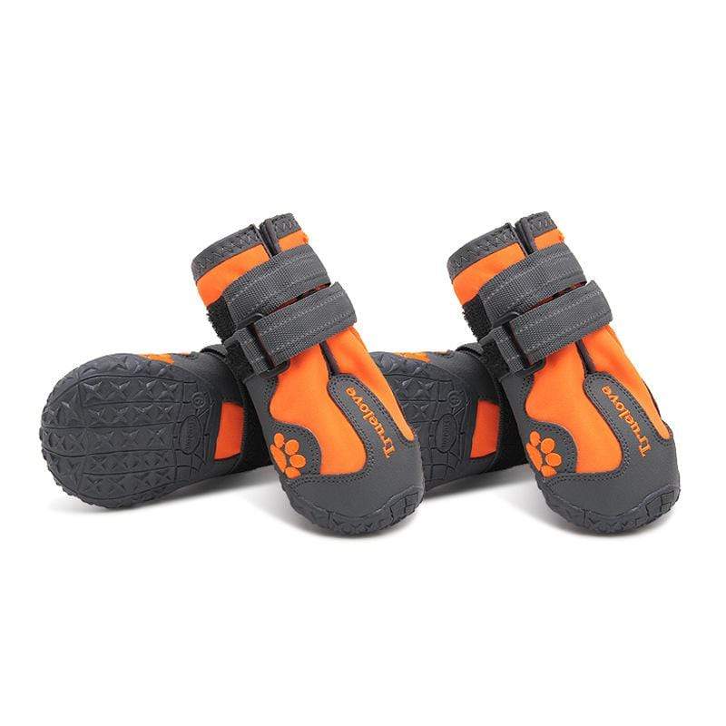 Dogs and Cats Boutique 4 Orange / 8 Number Big Dog Shoes Non-Slip Wear