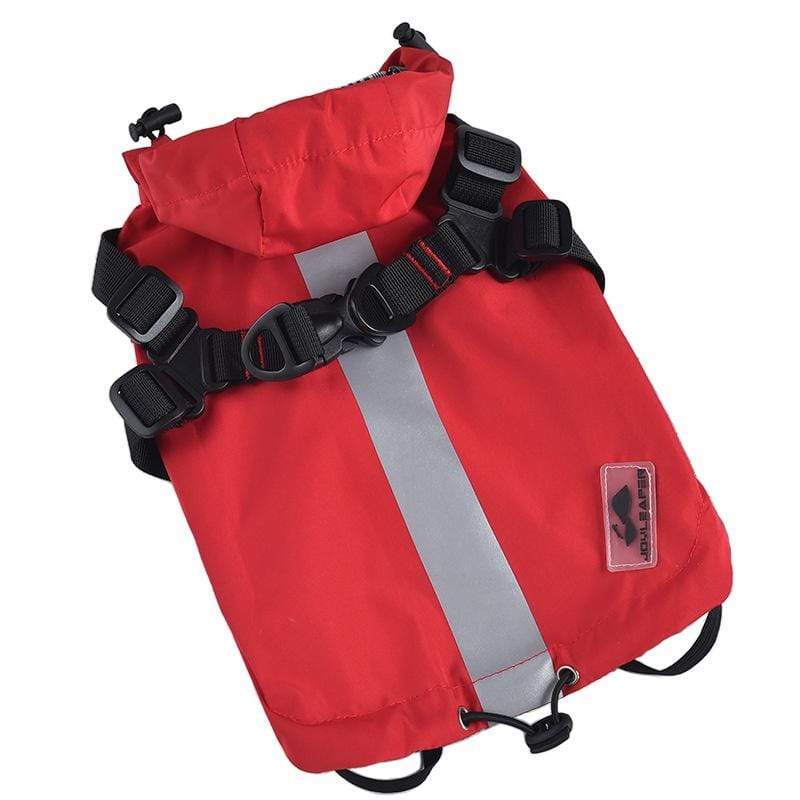 Dogs and Cats Boutique 5 Buckle Straps Waterproof Windbreaker Dog Jacket