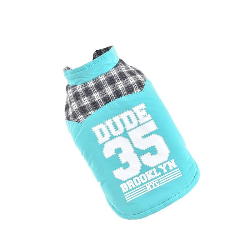 Dogs and Cats Boutique 5 Green / XS Brooklyn Dude Plaid Dog Jacket