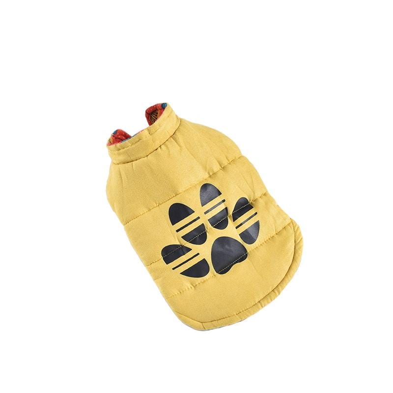 Dogs and Cats Boutique 5 Yellow / XS Reversible French Bulldog Down Jacket