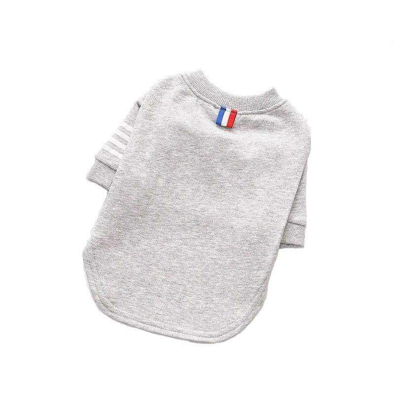 Dogs and Cats Boutique 6 Grey / XL Short Sleeve Dog Sweater