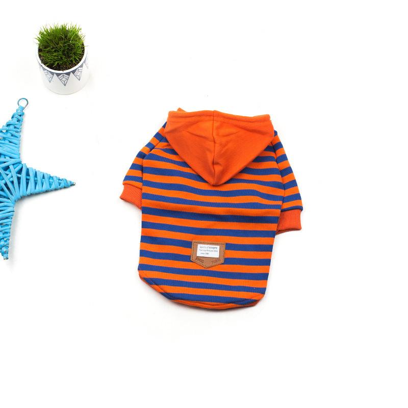 Dogs and Cats Boutique 6 Striped Short Sleeve Dog Sweater