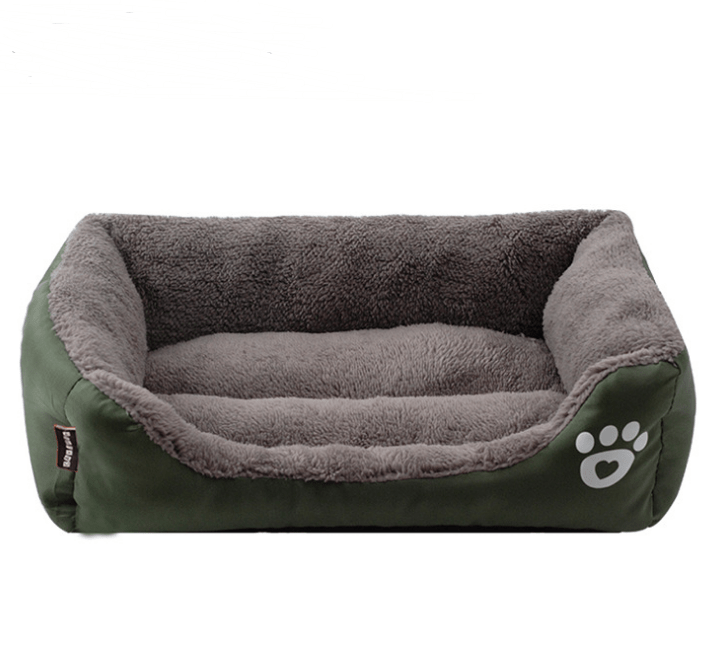 Dogs and Cats Boutique 9 Dark green, / XXXL Super Soft Warm Pet Bed