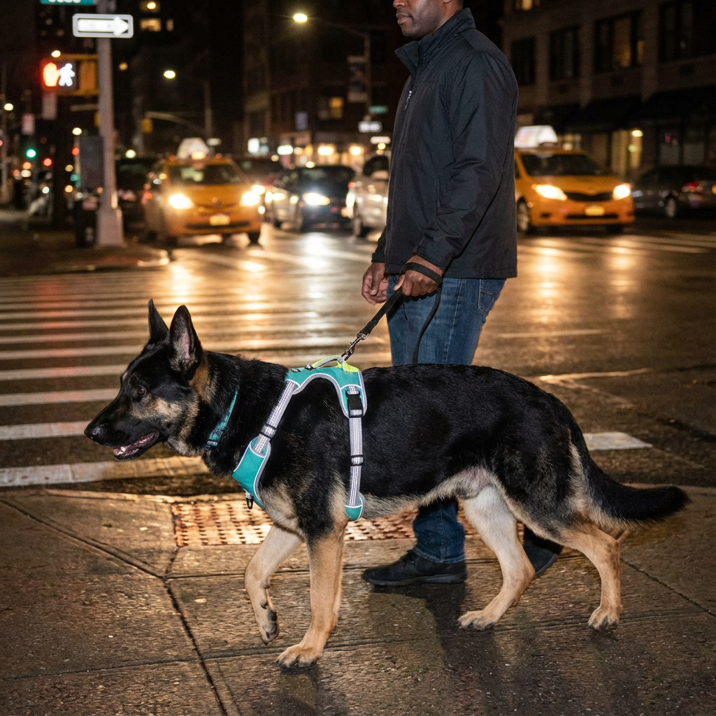 LumiGuard Reflective Dog Harness