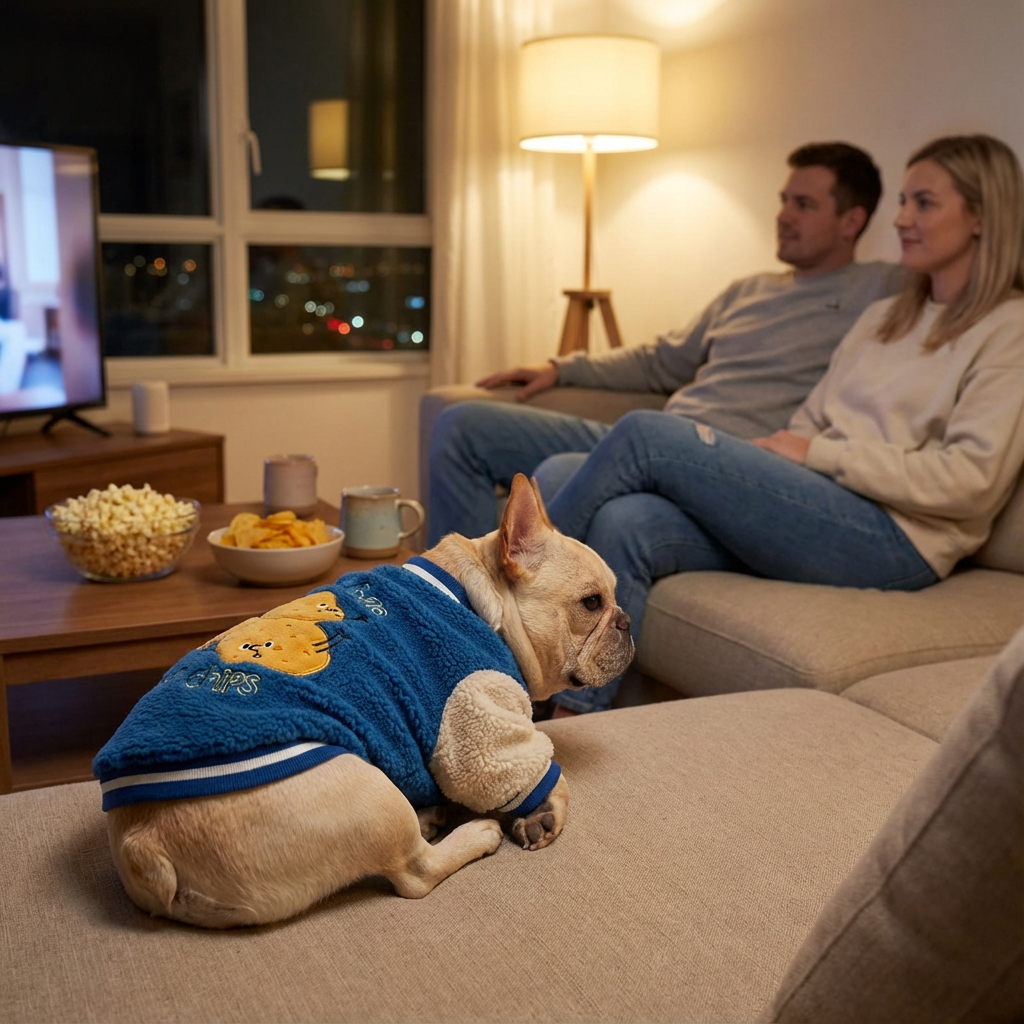 Warm Dog Baseball Jacket