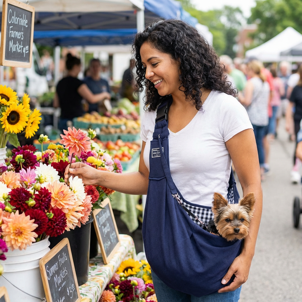Adjustable Dog Sling Carrier