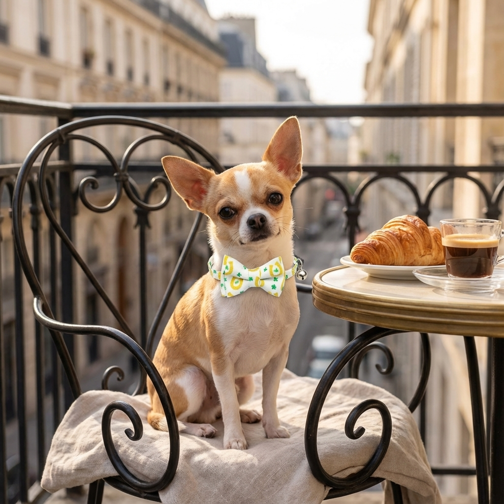 Irish Plaid Bow Collar for Cats & Small Dogs