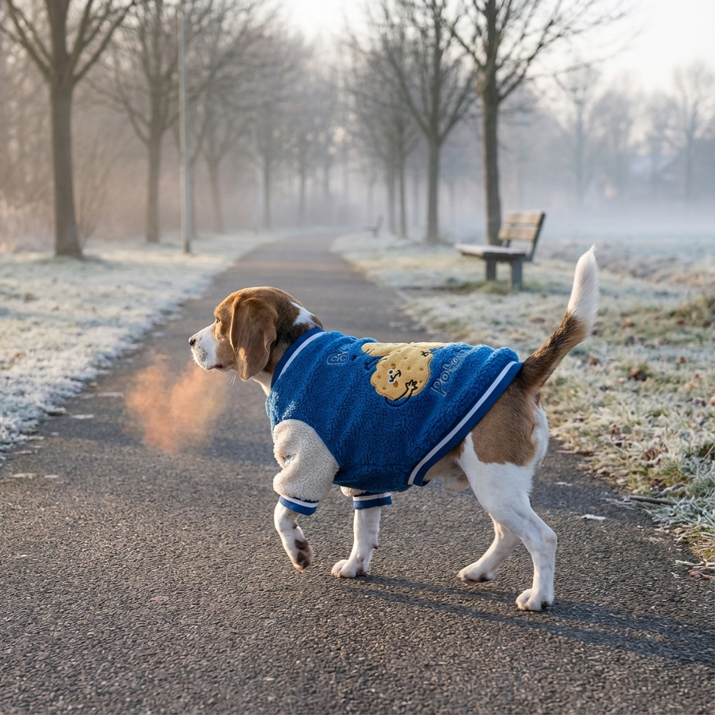 Warm Dog Baseball Jacket
