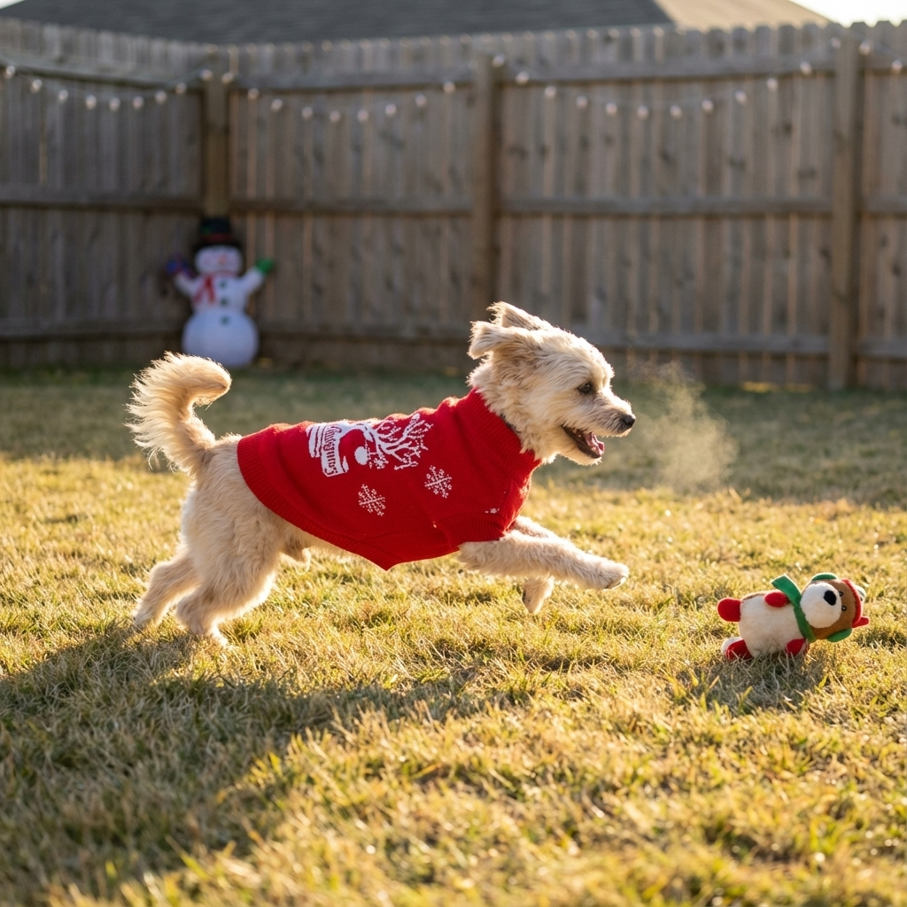 Festive Comfort Pet Sweater