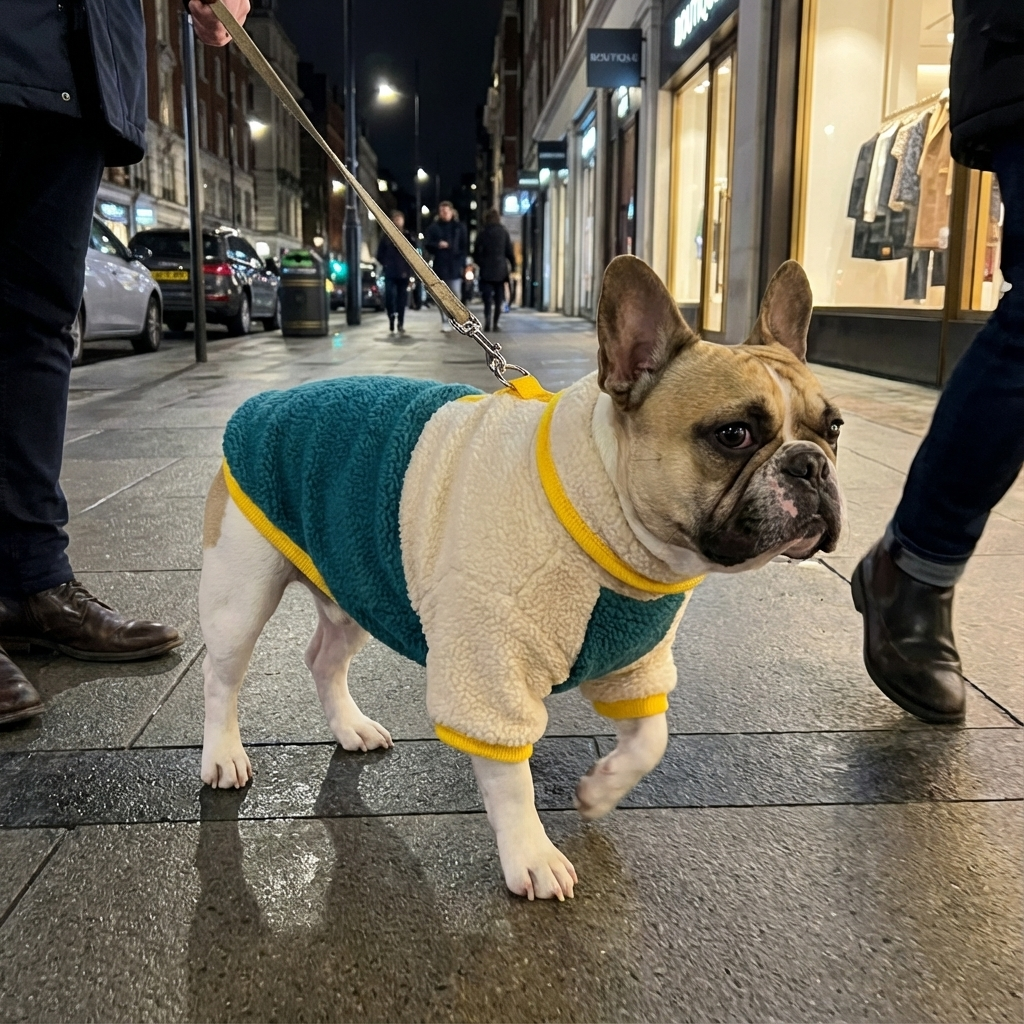 Cozy Spring & Fall Fleece Dog Jacket