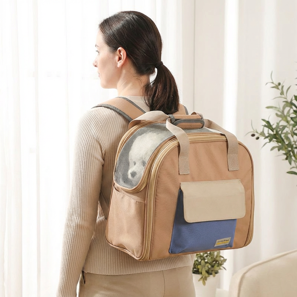 Foldable Pet Travel Backpack