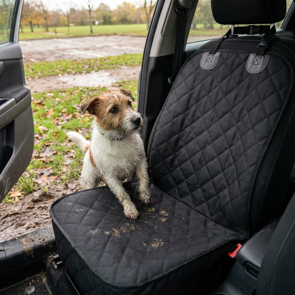 CozyRide Deluxe Dog Car Booster Seat