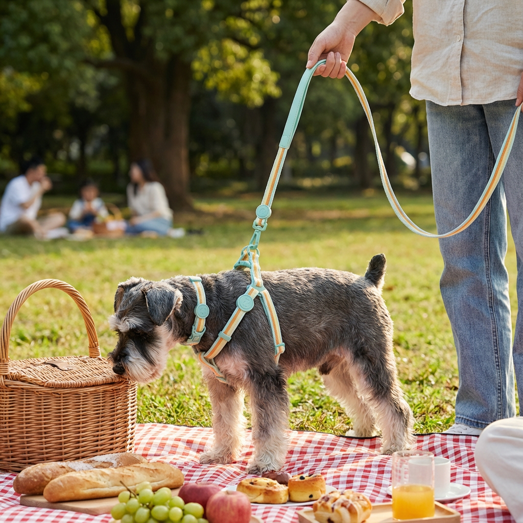 RetroRecord Dog Harness Set
