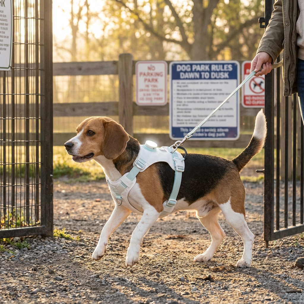NightBright LED Dog Harness