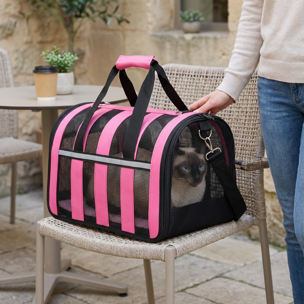 Portable Crossbody Pet Carrier