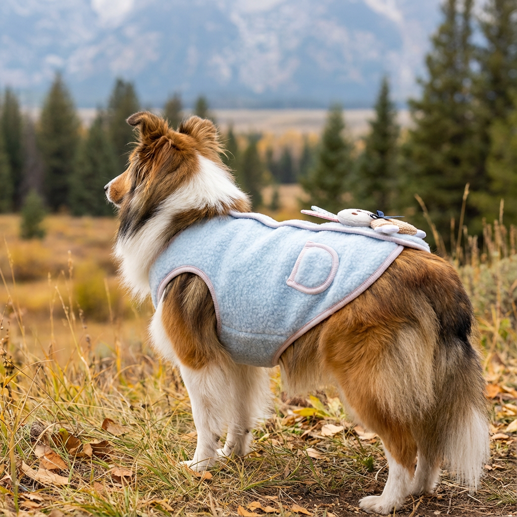 Happy Bunny Dog Teddy Warm Vest