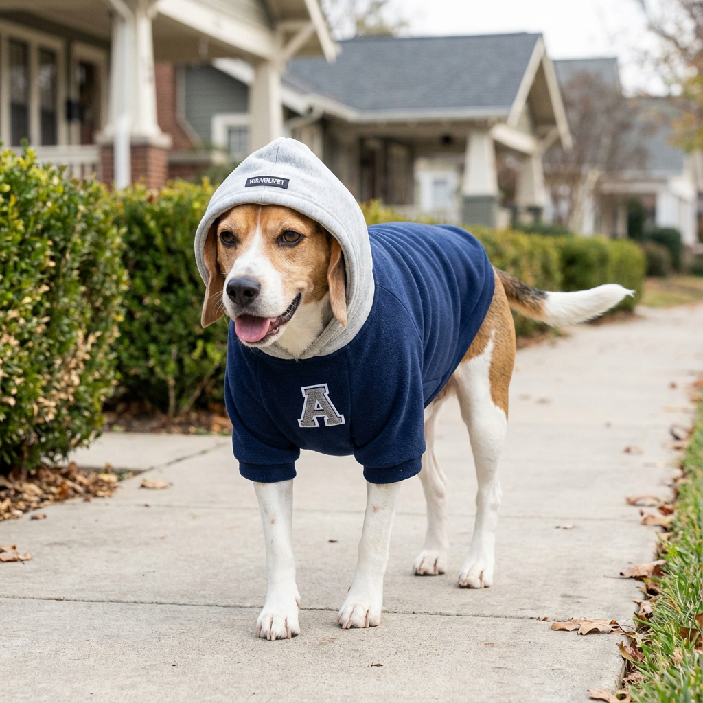 Reflective Letters Pet Sweater