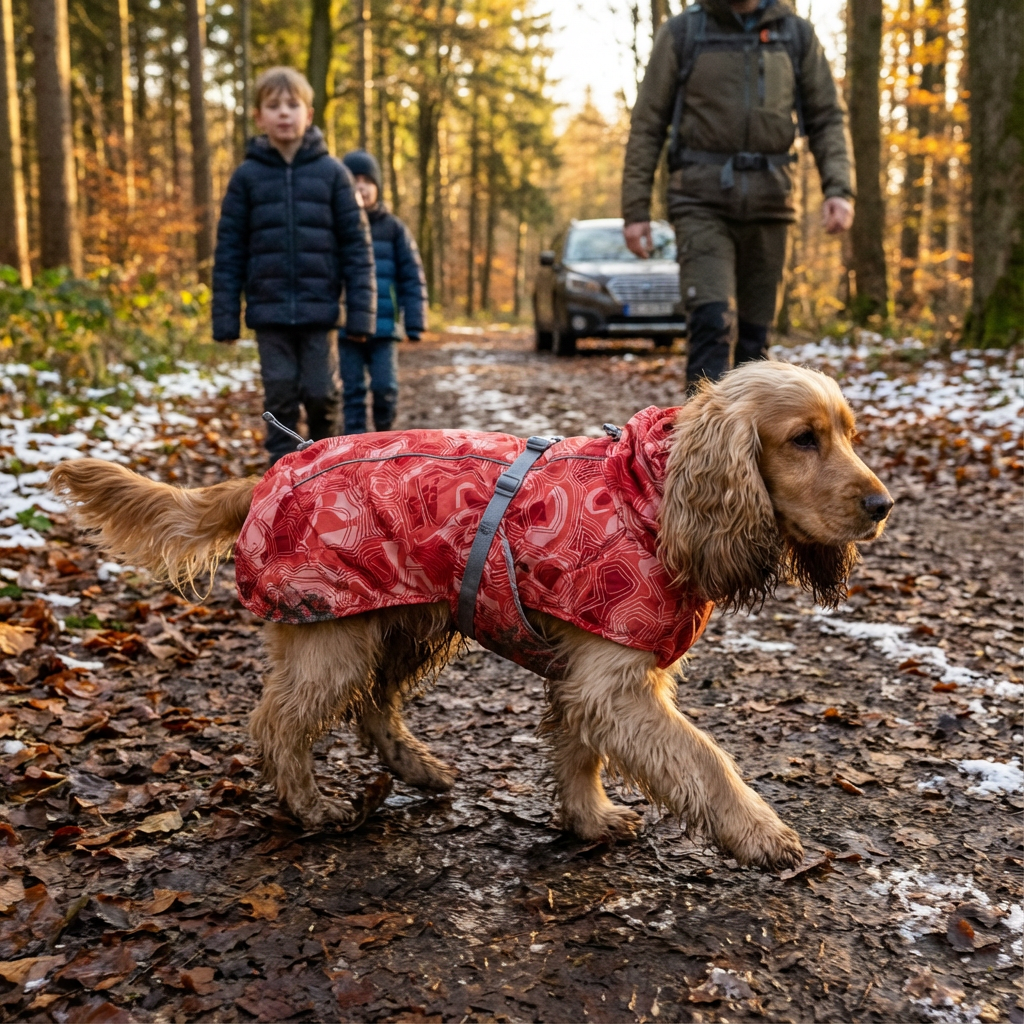 Arctic Paws Quilted Winter Dog Suit
