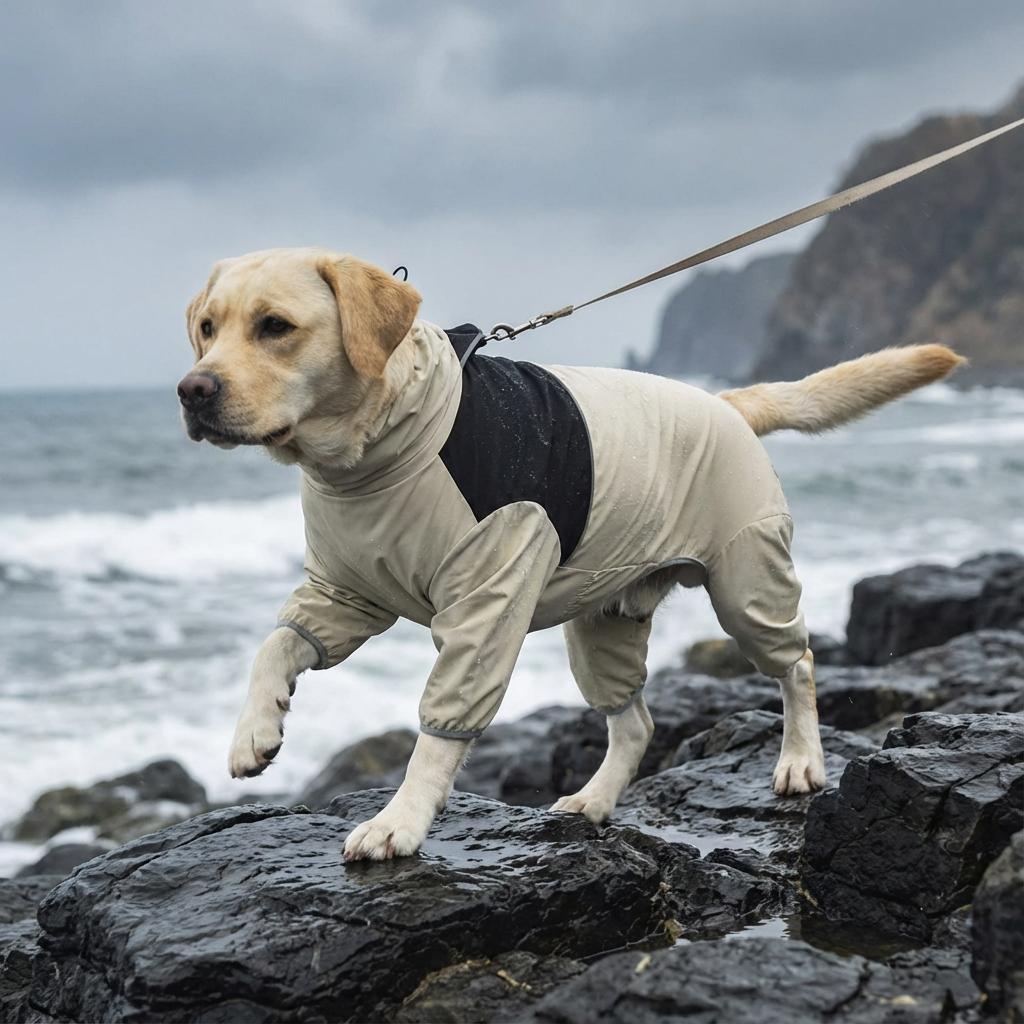 Anti-Storm Waterproof Dog Raincoat