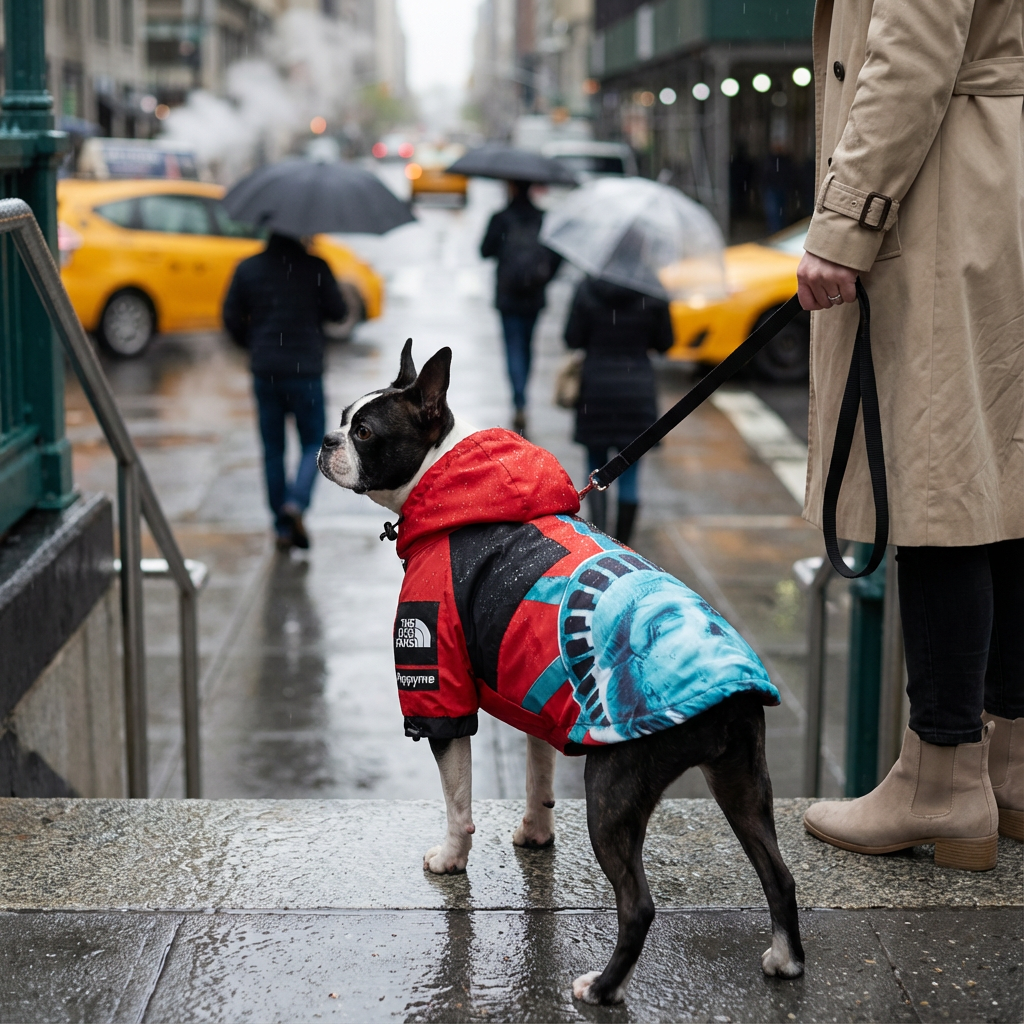 RainPaw Statue Dog Slicker