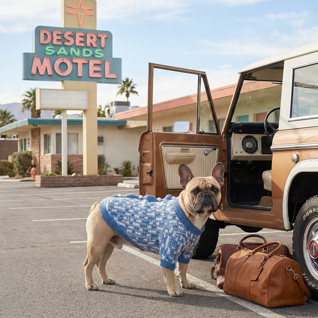 Pearl Knit Dog Sweater