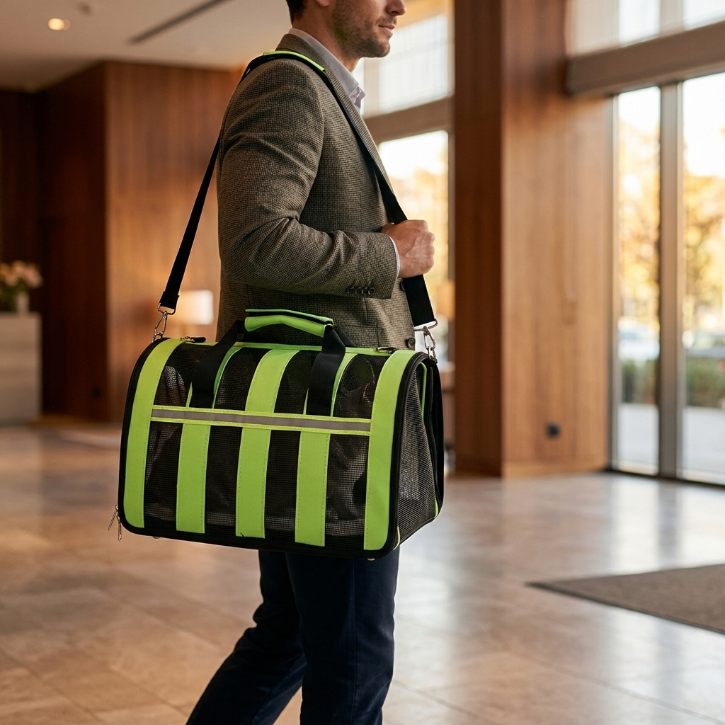 Portable Crossbody Pet Carrier