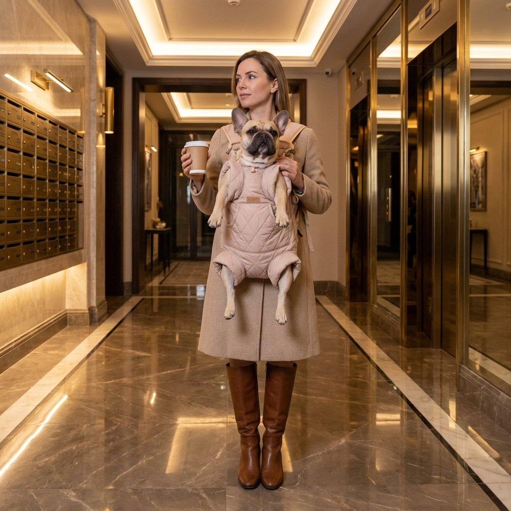 SnugglePack Pet Backpack Carrier with Hidden Hood