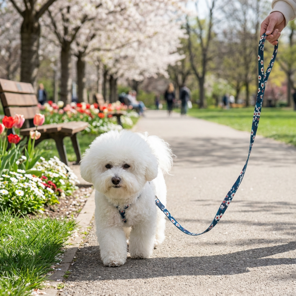 BloomTrail Floral Pet Leash