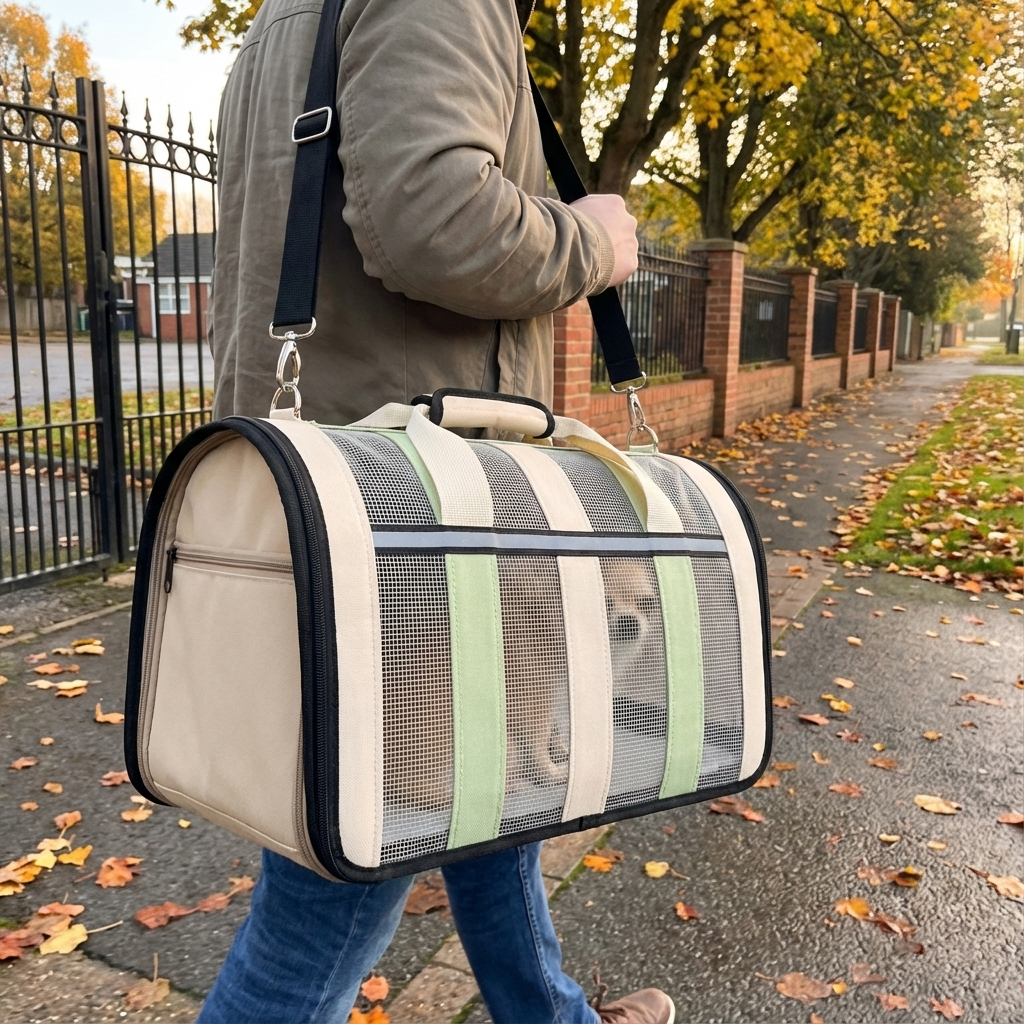 Portable Crossbody Pet Carrier