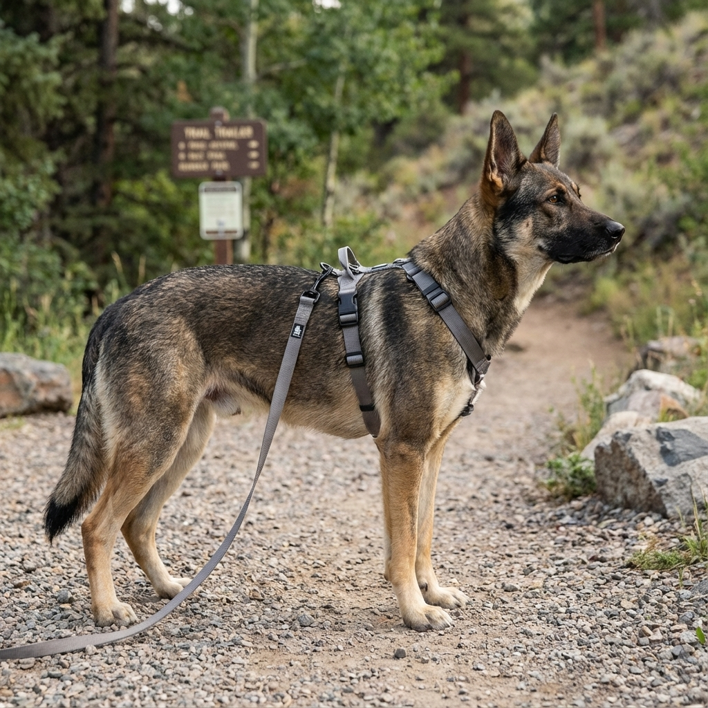 GlowGuard Nylon Dog Harness