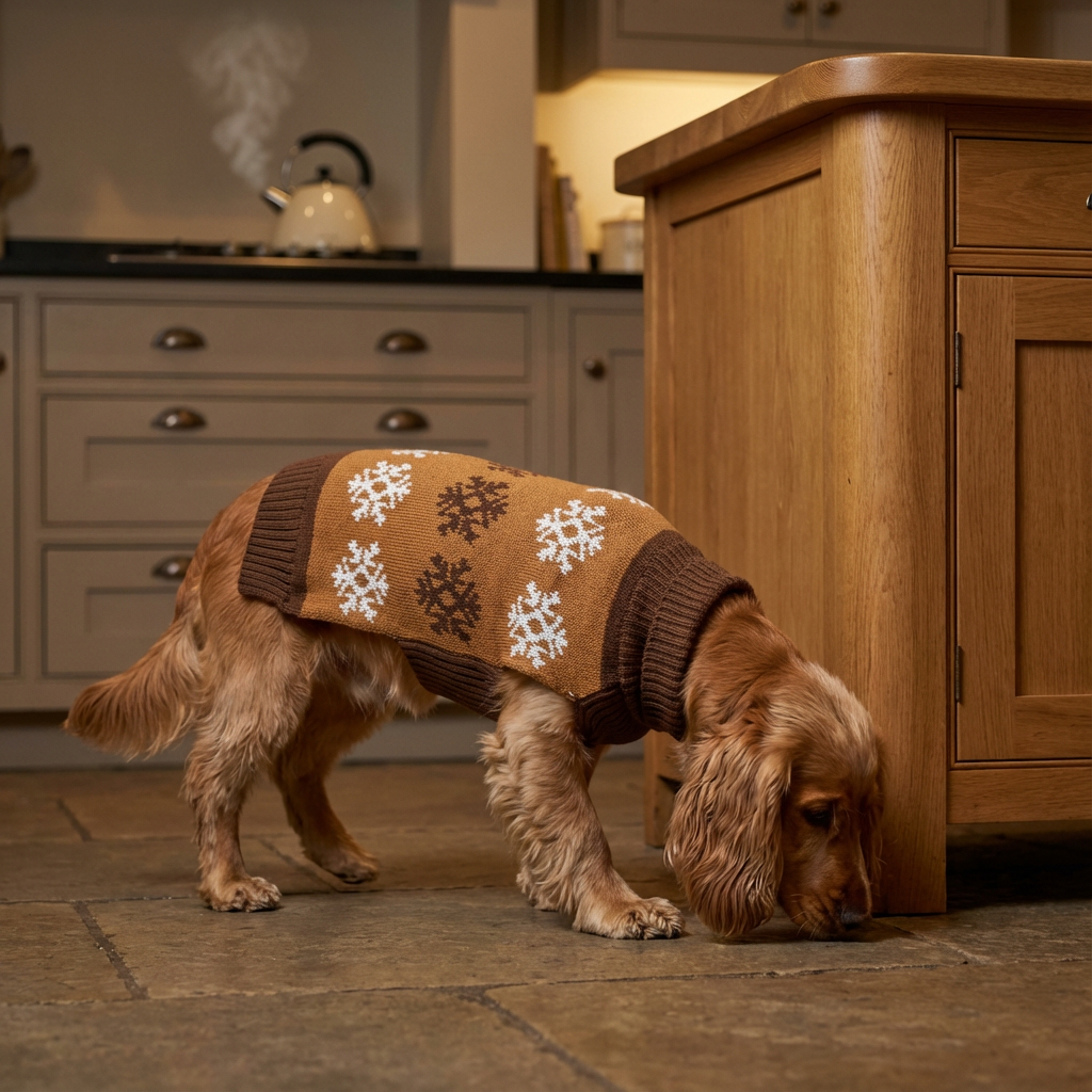Frosty Paws Dog Sweater