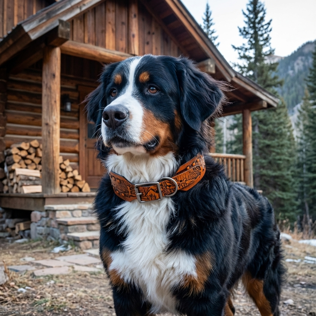 ToughSpike Leather Dog Collar