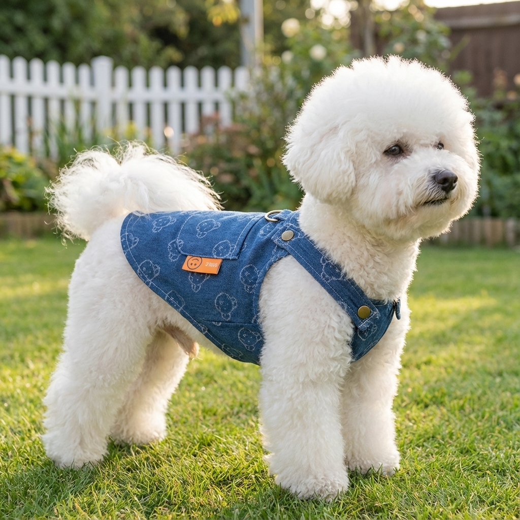 Denim Princess Dog Dress