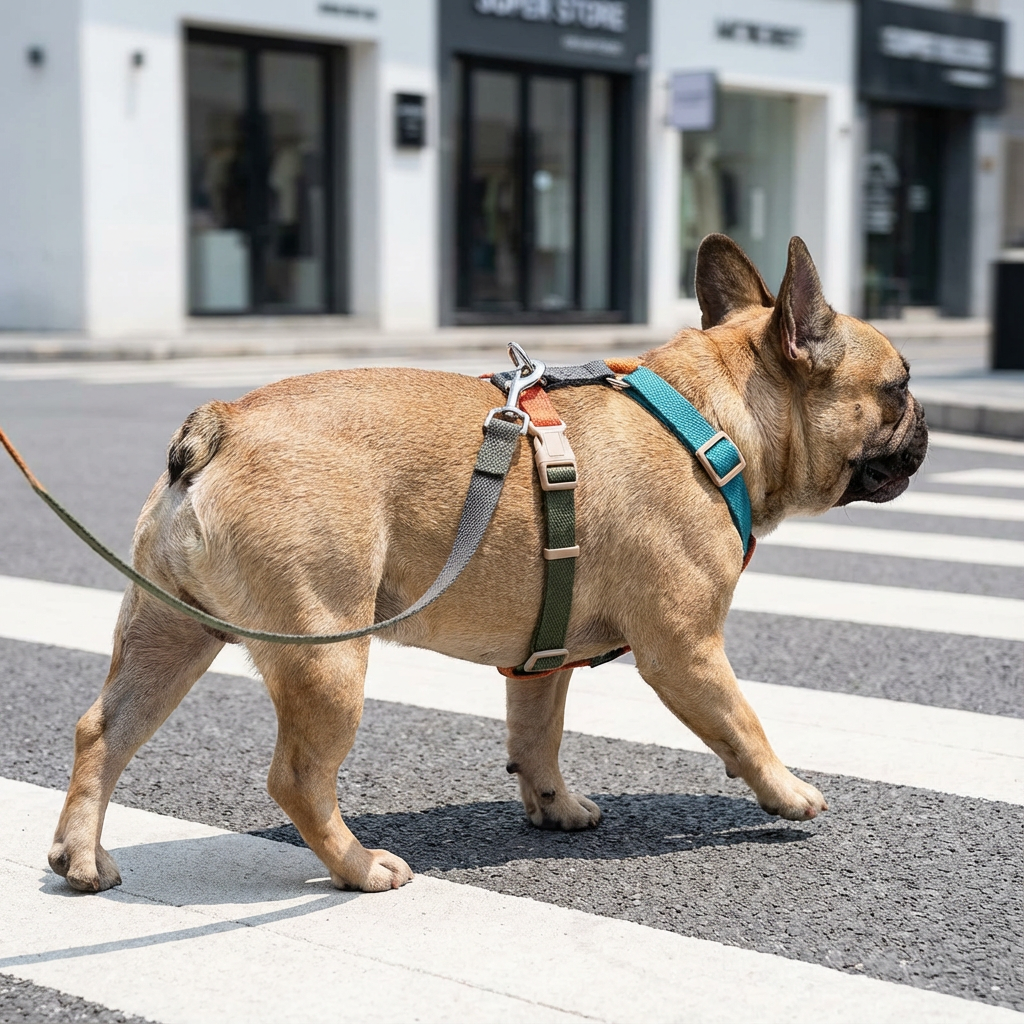 Vibrant H-Shaped Pet Harness