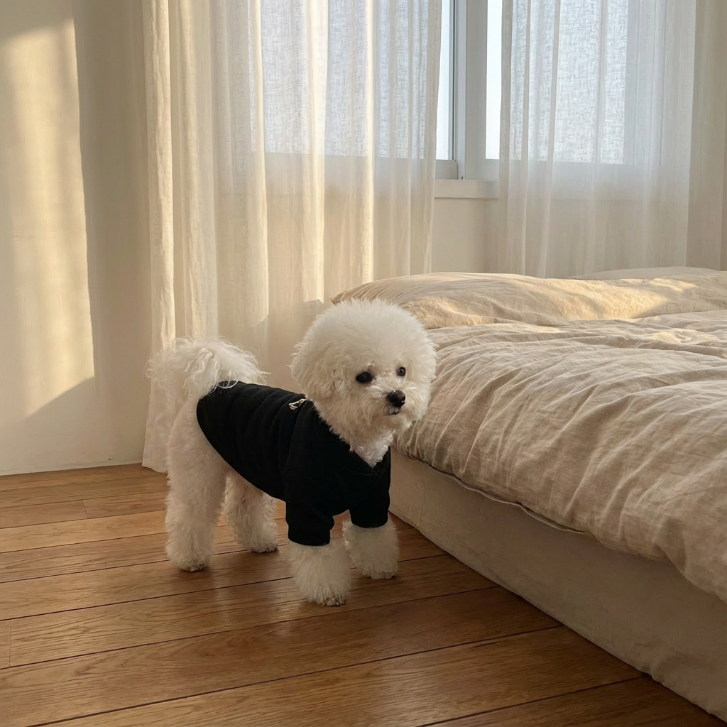 Cozy Free Kisses Dog Hoodie